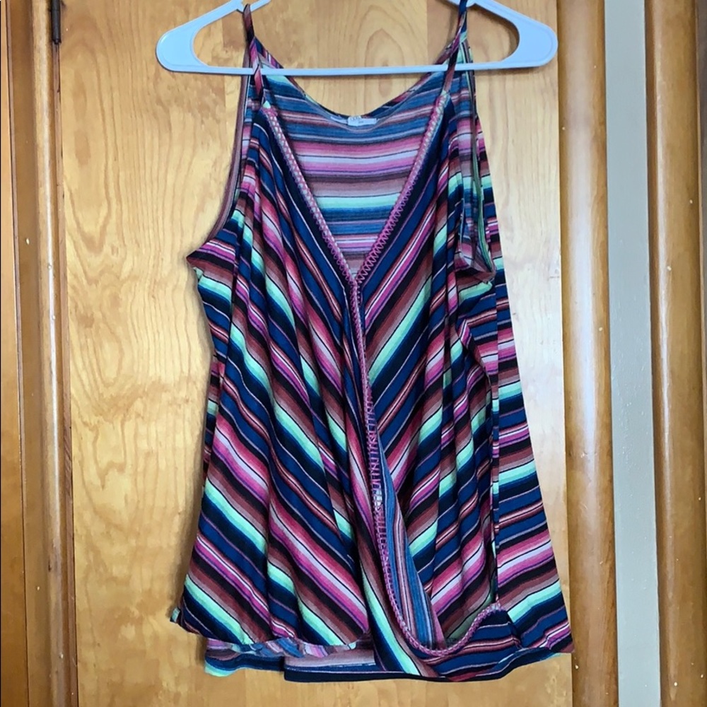 Maurice’s Colorful Striped Tank Top